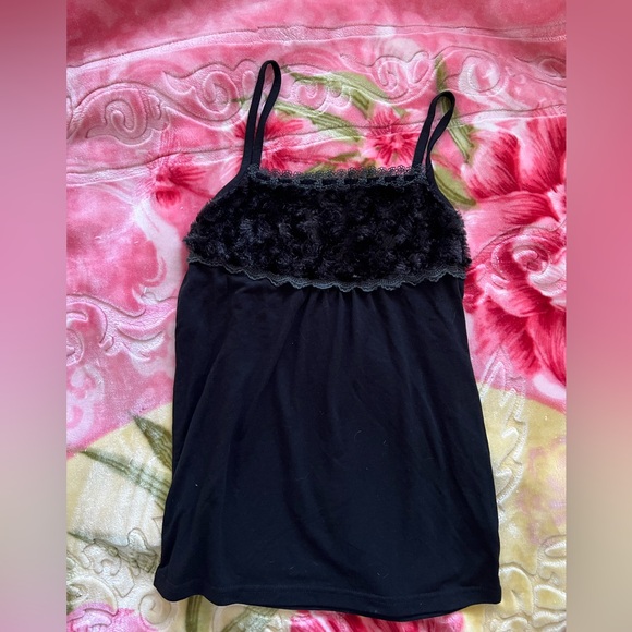 Axes Femme Black Cami top - Picture 2 of 5